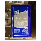 Single quart Acetone x6.