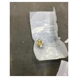 Brass 1/4in counter sunk plugs x5 boxes.