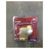 Brass Pipe 90 degree elbows x6 boxes.