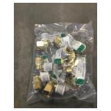 1/4in Brass Barstock elbows sell one money.