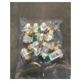 1/4in Brass Barstock Couplings sell one money.