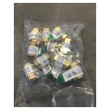 1/4in Brass Barstock Couplings sell one money.