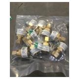 3/8in Brass Adapters sell one money.