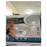 Homewerks bath fan w/ bluetooth.