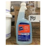 Spic and Span Disinfecting all purpose spray.