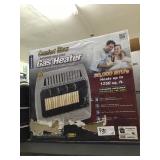 Comfort glow infrared propane gas indoor heater