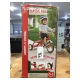 Classic Red Dual Deck Tricycle