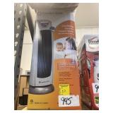 Oscillating Ceramic Tower Heater w/Remote