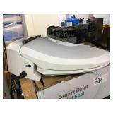 Smart Bidet Elongated White Toilet Seat