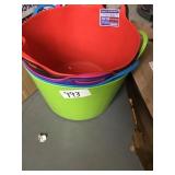 12 gal flex tubs