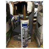 12 tubes of Siliconized latex sealant