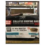 Collated roofing nails