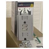 Receptacle/USB charger 20AMP x 10