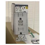 Receptacle/USB charger 20AMP x 10