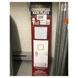 Commercial kick plate.