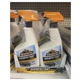 2pk of AromorAll Disinfectant Spray x 4 packs