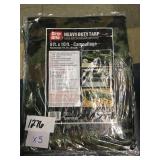 8ft x 10ft Camo Tarp x5 tarps.