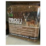 Deer protein feed block x2.