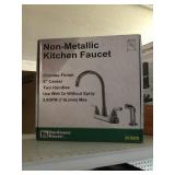 Nonmetallic kitchen faucet.