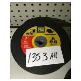 Sutherlands pro 7in Metal abrasive blades