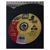 14in Metal abrasive blades