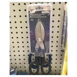 10in All purpose straight pattern snips.
