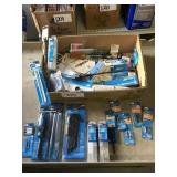 Misc tool and bit box sells one money.