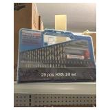 Century 29pc drill set x3 sets.
