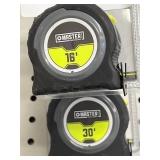 2 tape measures one money