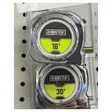 2 tape measures one money