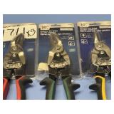 Aviation snips by the piece x 3