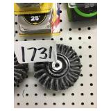 4 1/2" Bead Twist wire wheels
