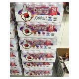 Bang 24pk multi-flavor energy drink x 6 cases