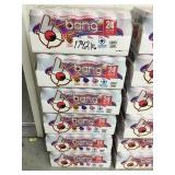 Bang 24pk multi-flavor energy drink x 6 cases