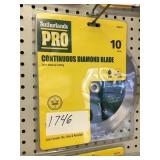 Sutherlands pro continuous diamond blade