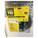 Sutherlands pro 10in. Diamond blade x2