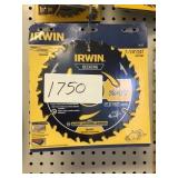 Irwin 7-1/4in, 24t decking saw blade