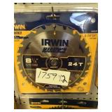 Irwin 8-1/4in. 24t saw blades by the pc x2