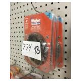 Weiler 4in stringer bead knot wheel x 3