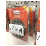 Weiler 4in standard twist knit wire wheel x4