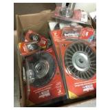 Weiler cup brushes and wheels by the box