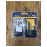 Irwin 15pc Black Oxide Metal Drill Bit Set