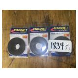 Magnetic Tape w/Adhesive x 3