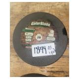 10" Gator Blade Masonry Cut Off Wheels One Money