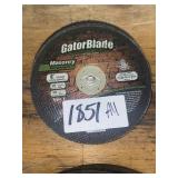 8" Gator Blade Masonry Cut Off Wheels One Money