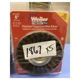 Standard Twist Knot wire wheel x 5