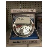 Filtered Shower Head in Chrome