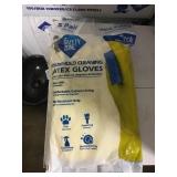 L/XL Household Latex Gloves by the case x3.