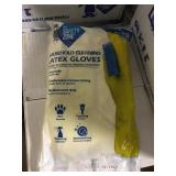 L/XL Household Latex Gloves by the case x3.