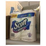 Scott Bathroom Tissue White 4Pk by the case x 2